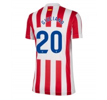 Atletico Madrid Giuliano Simeone #20 Koszulka Podstawowa damskie 2025-26 Krótki Rękaw